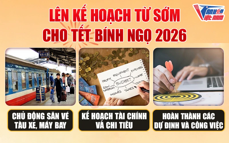 Lên kế hoạch từ sớm cho Tết Bính Ngọ 2026
