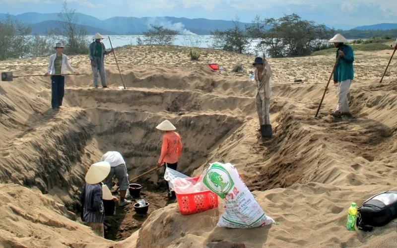Các cuộc khai quật khảo cổ học