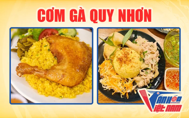 Đặc sản Bình Định cơm gà Quy Nhơn