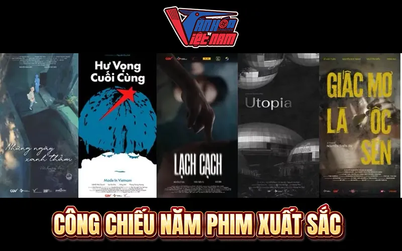 Công chiếu năm phim xuất sắc