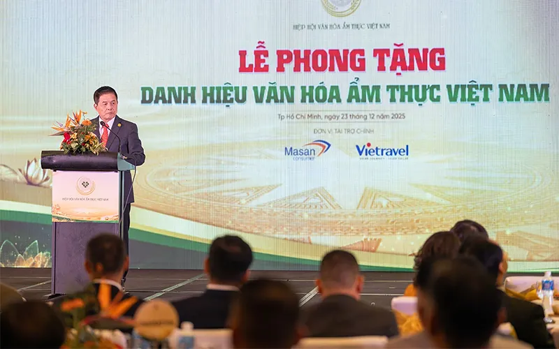 Danh hiệu nghệ nhân văn hóa ẩm thực Việt Nam