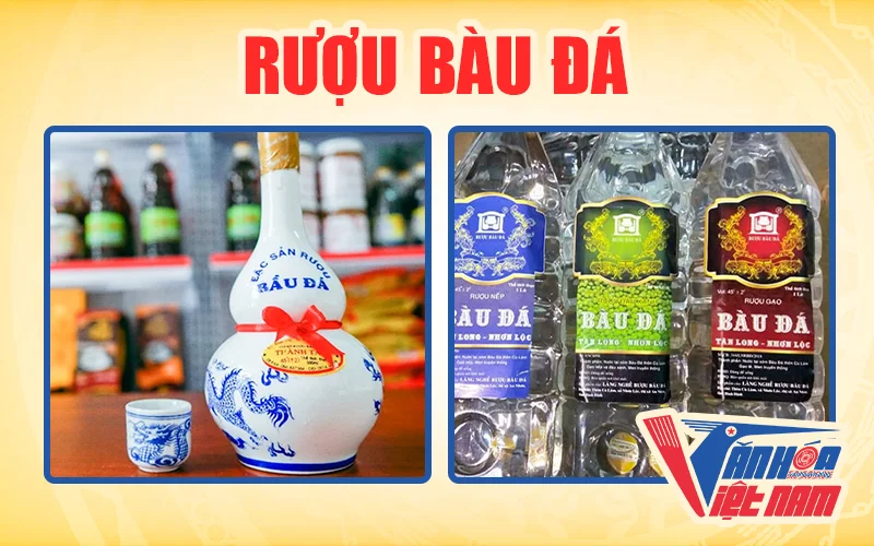 Đặc sản Bình Định rượu bàu đá