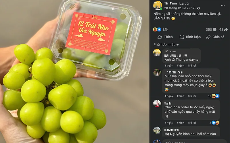 Trào lưu 12 trái nho ước nguyện