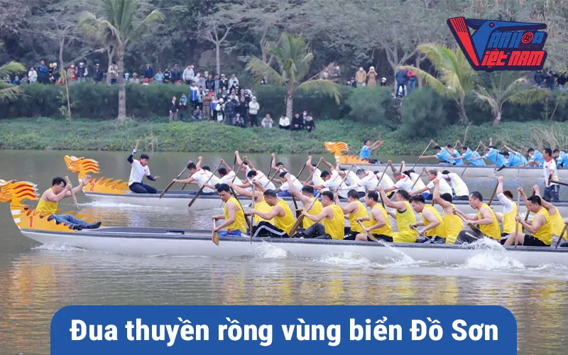 Hội đua thuyền rồng vùng biển Đồ Sơn