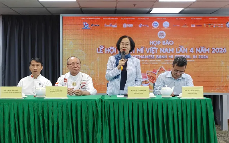 Họp bào ra mắt lễ hội bánh mì 2026