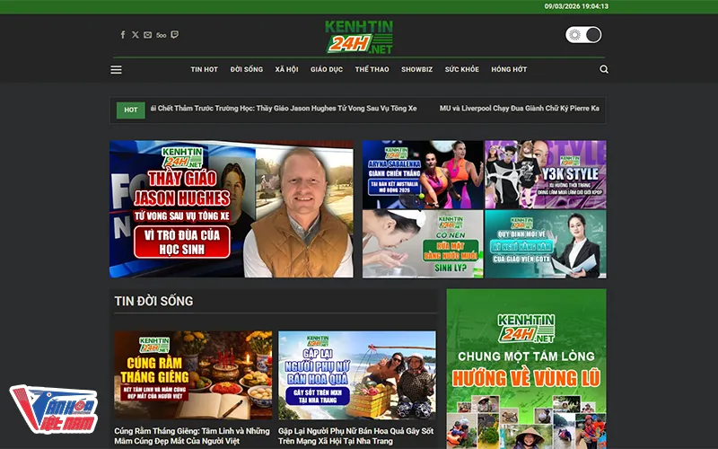 Trang Kênh Tin 24h