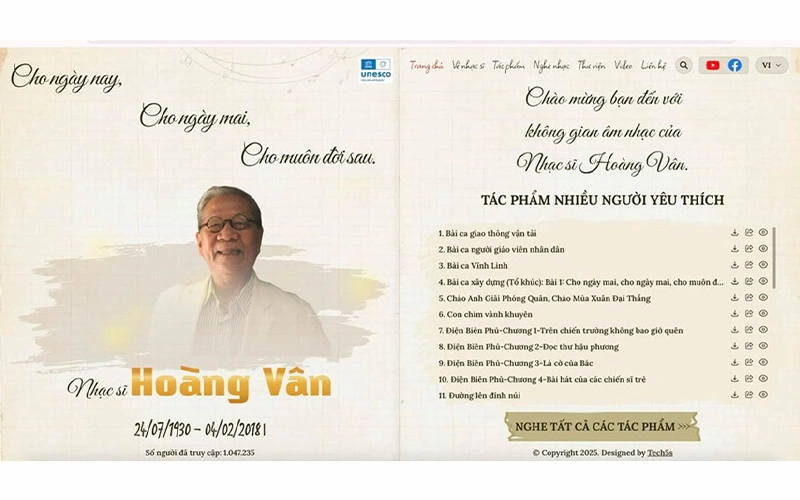 Bảo tàng âm nhạc trực tuyến