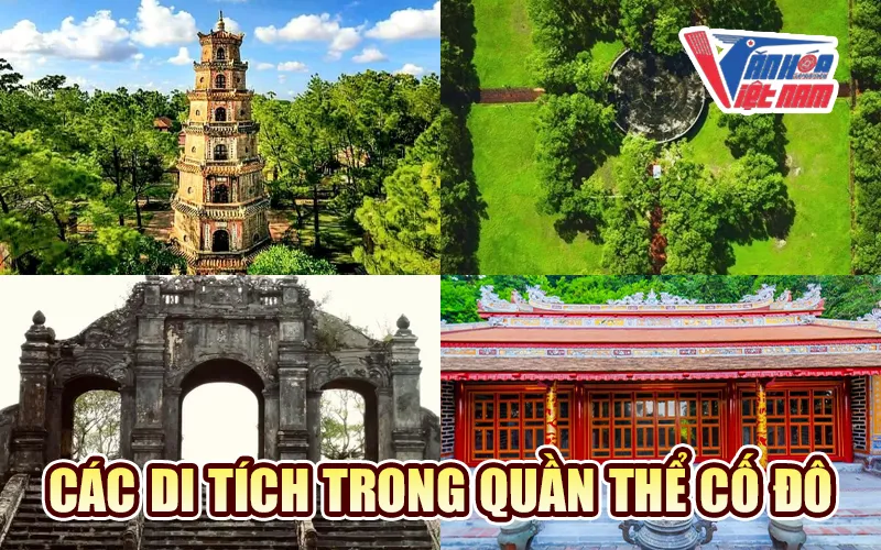 Các di tích liên quan khác trong Quần thể Cố Đô Huế