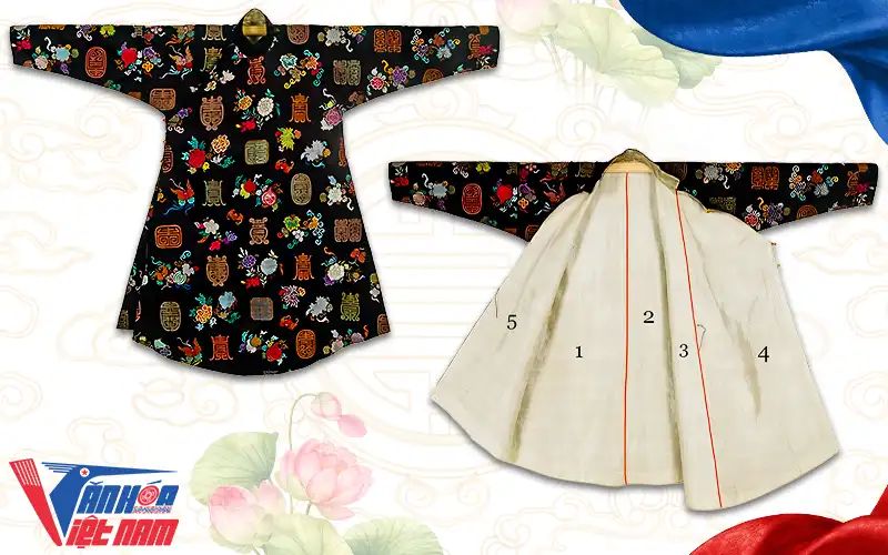 Cấu tạo áo ngũ thân