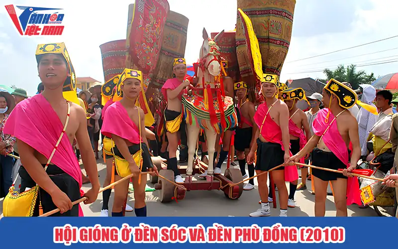 Hội Gióng ở đền Sóc và đền Phù Đổng