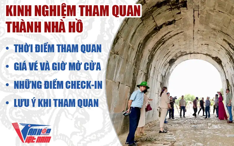 Kinh nghiệm tham quan Thành Nhà Hồ