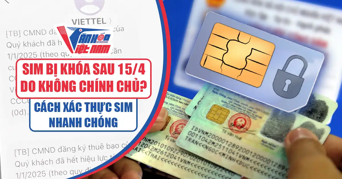 Xác Thực Sim Chính Chủ