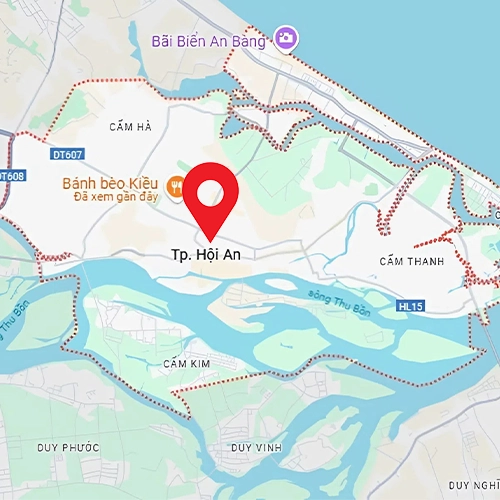 Vị trí của Hội An