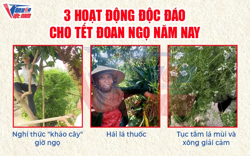 3 hoạt động độc đáo cho Tết Đoan Ngọ năm nay
