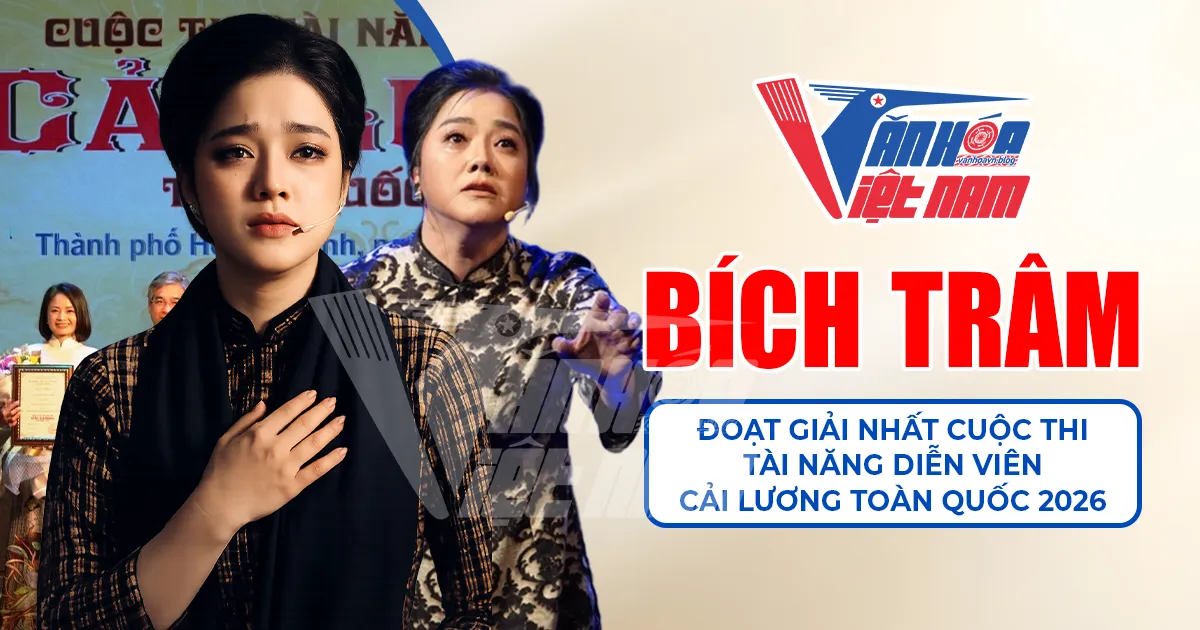 Bích Trâm Đoạt Giải Nhất Cuộc thi Tài Năng Diễn Viên Cải Lương Toàn Quốc 2026