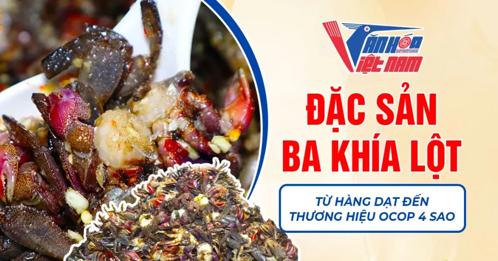 Đặc sản ba khía lột