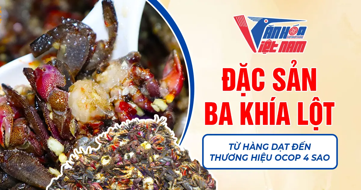 Đặc sản ba khía lột