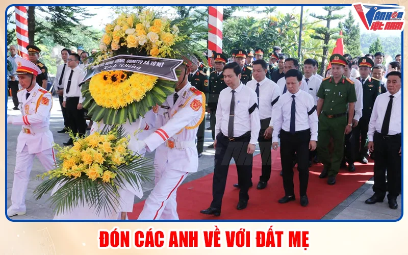 Đón Hài Cốt 9 Liệt Sĩ Về Với Đất Mẹ