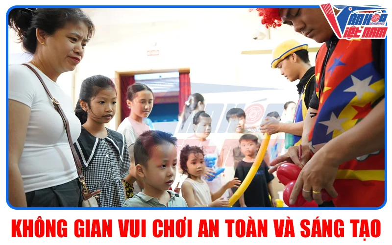 Không Gian Vui Chơi An Toàn Và Sáng Tạo