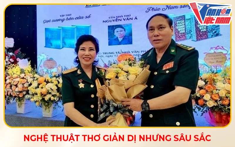 Nghệ thuật thơ giản dị nhưng sâu sắc