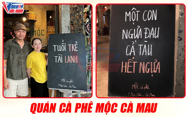 Quán Cà Phê Mộc Cà Mau