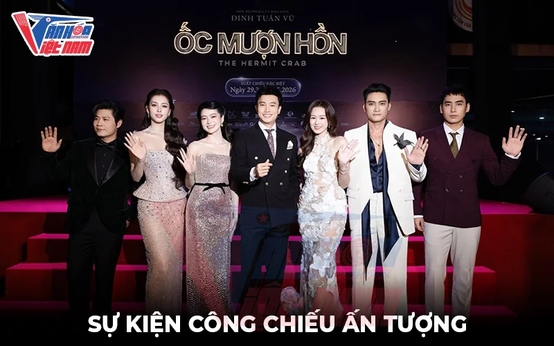 Sự kiện công chiếu ấn tượng