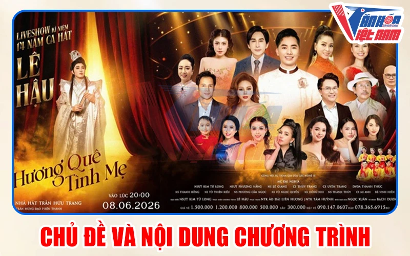 Chủ đề Liveshow “Hương quê tình mẹ”