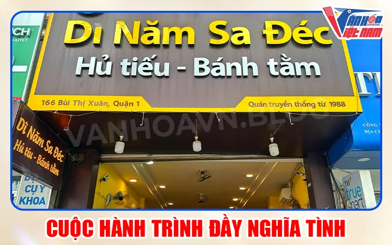 Quán hủ tiếu Sa Đéc của dì Năm