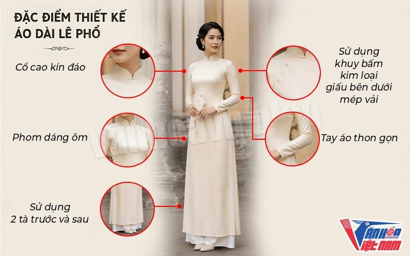Đặc điểm áo dài Lê Phổ
