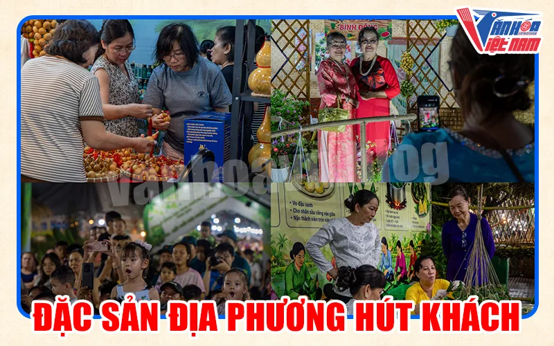 Đặc sản địa phương hút khách