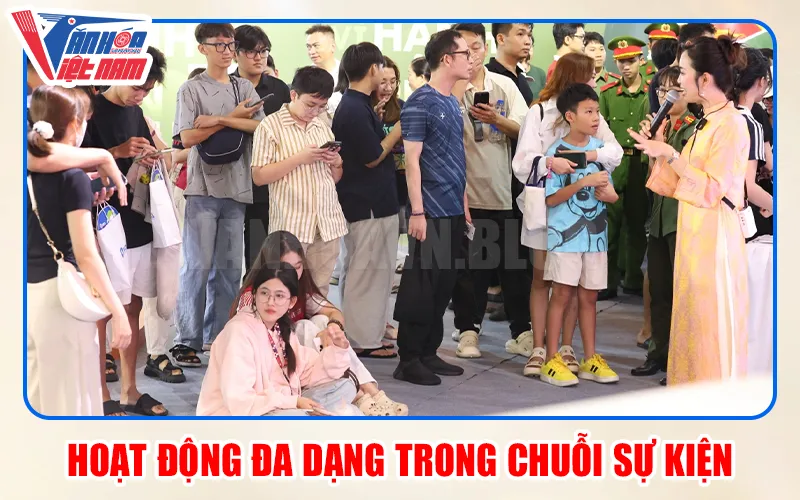 Hoạt động đa dạng trong chuỗi sự kiện