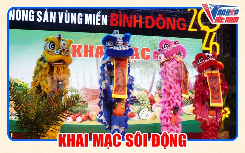 Khai mạc Tuần lễ Nông sản Vùng miền Bình Đông 2026