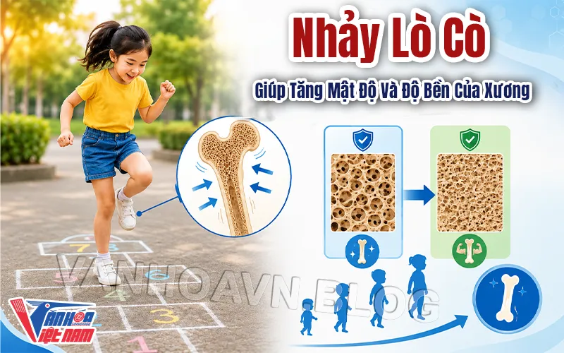 Lợi ích từ trò chơi dân gian nhảy lò cò