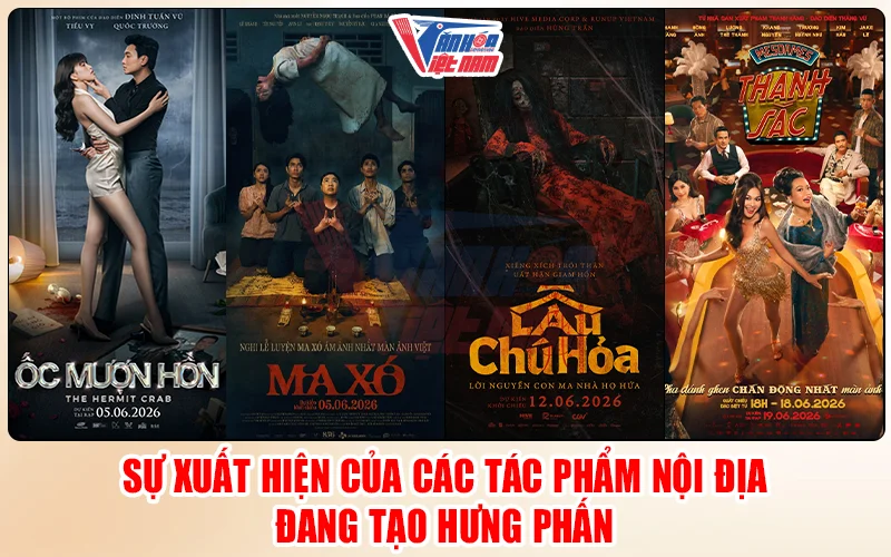 Sự Xuất Hiện Của Các Tác Phẩm Nội Địa Đang Tạo Hưng Phấn