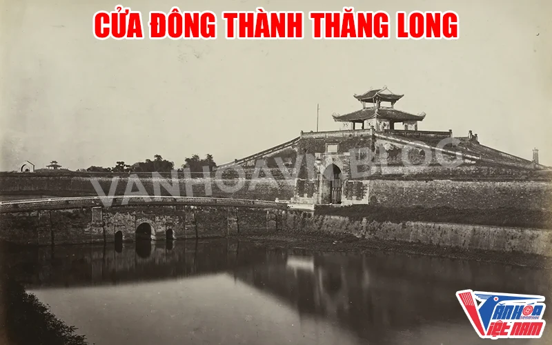 Cửa Đông Hoàng thành Thăng Long thời Pháp thuộc