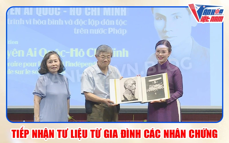 Tiếp Nhận Tư Liệu Từ Gia Đình Các Nhân Chứng