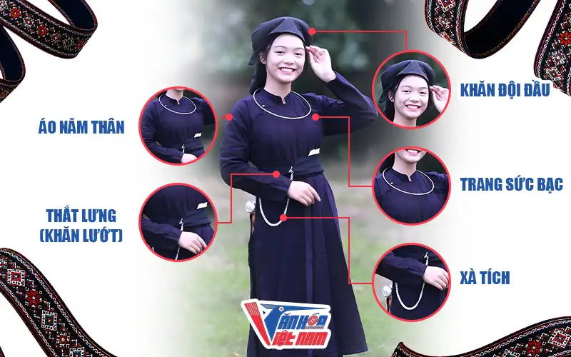 Trang phục dân tộc Tày nữ