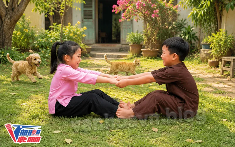 Trò chơi kéo cưa lừa xẻ mang nhiều ý nghĩa giáo dục