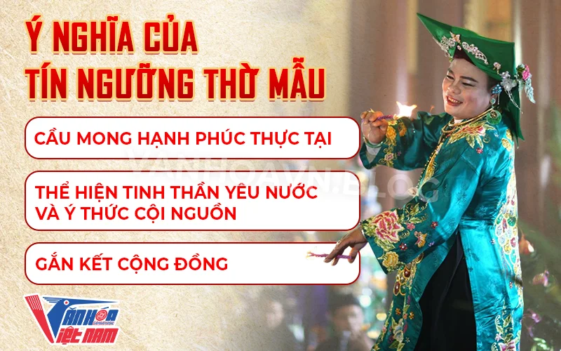Ý nghĩa của tín ngưỡng thờ Mẫu