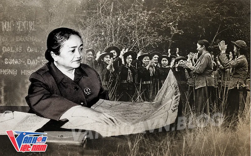 Bà Nguyễn Thị Định là thủ lĩnh của lực lượng Đội quân tóc dài