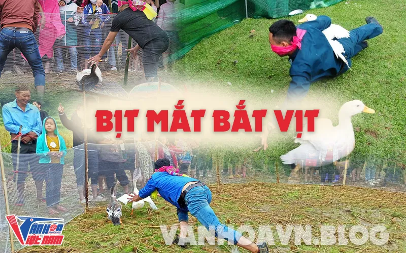 Các trò chơi dân gian dành cho người lớn: Bịt mắt bắt vịt