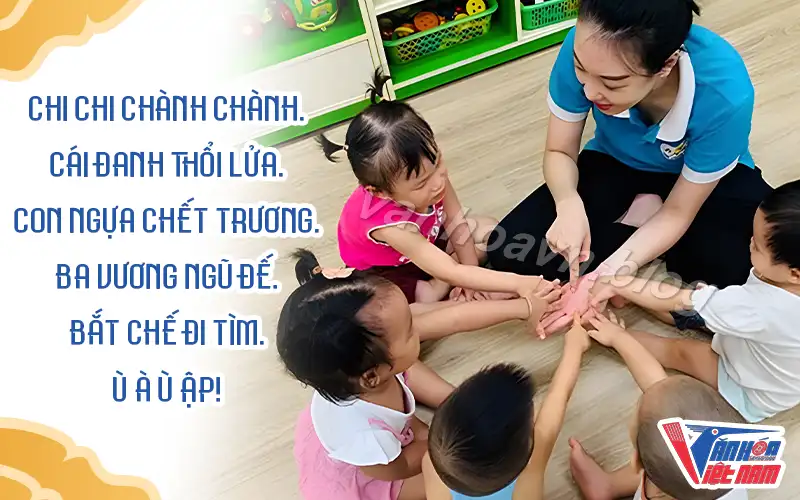 Cách chơi chi chi chành chành bước 2