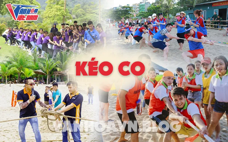 Các trò chơi dân gian dành cho người lớn: Kéo co