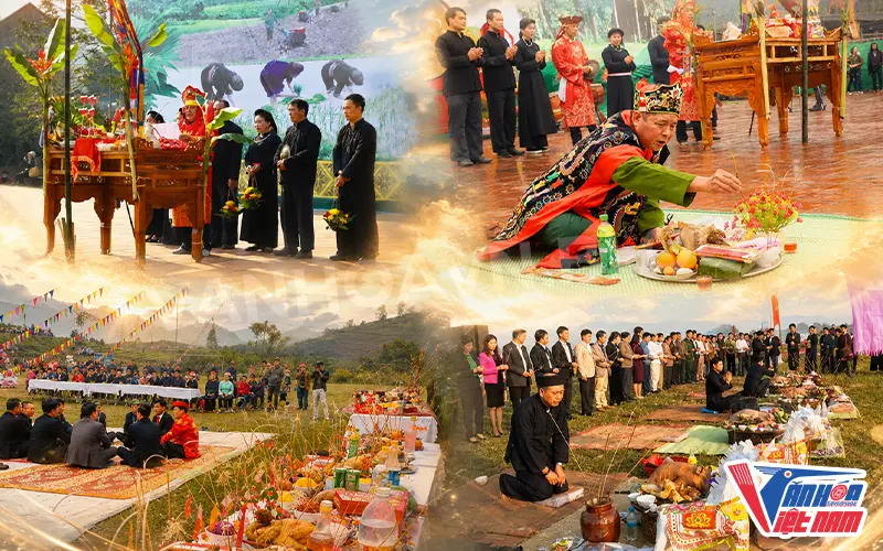 Nghi thức cầu mùa trong lễ hội Lồng Tồng