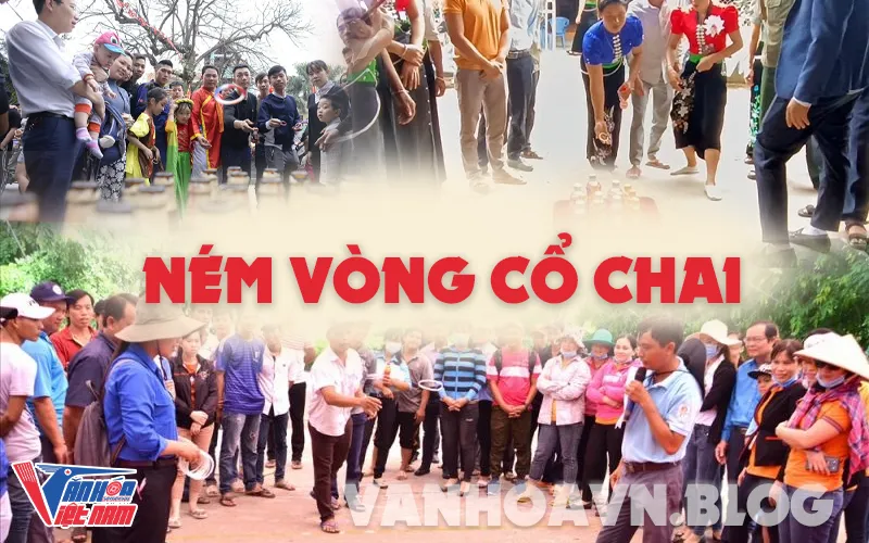 Các trò chơi dân gian dành cho người lớn: Ném vòng cổ chai
