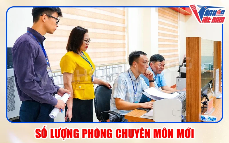 Số lượng phòng chuyên môn