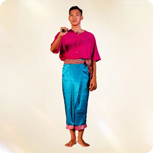Trang phục thường ngày của nam giới Khmer