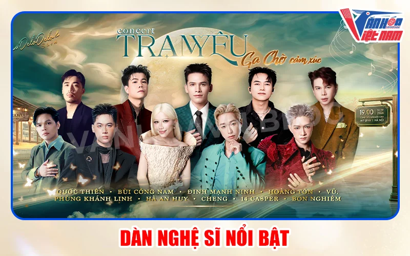 Dàn nghệ sĩ Trạm Yêu Concert