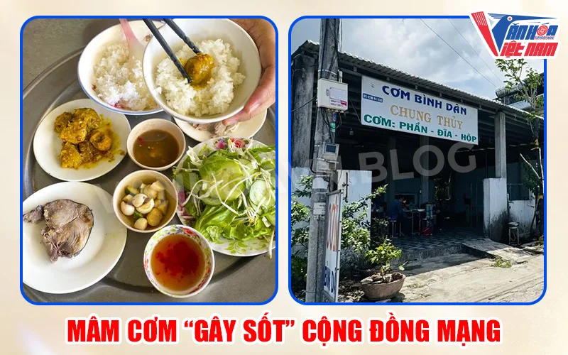 Quán cơm 35.000 đồng ở Quảng Ngãi gây sốt cộng đồng mạng