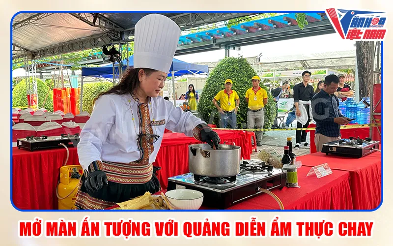 Mở Màn Với Quảng Diễn Ẩm Thực Chay